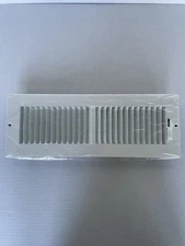 Proselect White 14” X 4” 2-way Steel Sidewall/Ceiling Register PS2WW14P NEW