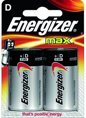 Energizer E301533400 Mono-Batterie 2er Pack 1,5V, 18000 mAh