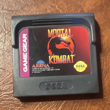 Mortal Combat for Sega Game Gear- cartridge only -untested-authentic🔥💪
