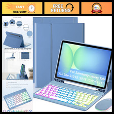 Keyboard Mouse Case for Samsung Galaxy Tab S10 Lite/S10 FE - Slim, Durable Desig