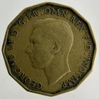 1937 George VI Brass Threepence — photo from another recent sale