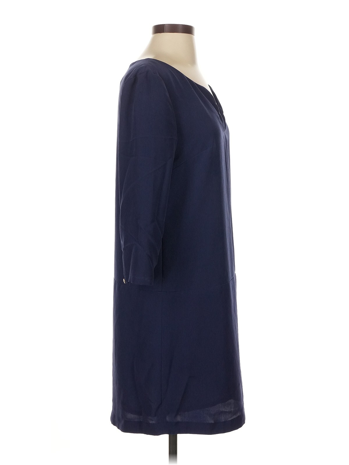 Mango Women Blue Casual Dress 4 thumbnail 3