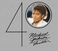 MICHAEL JACKSON THRILLER 40TH ANNIVERSARY JAPAN BLU-SPEC 2 CD POSTCARD OBI
