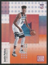 2017-18 Panini Status Orange #104 Justin Patton Minnesota Timberwolves 49679