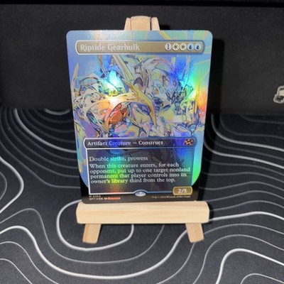 MTG - Riptide Gearhulk - (Borderless) - Aetherdrift - Foil - NM - TOP TIER