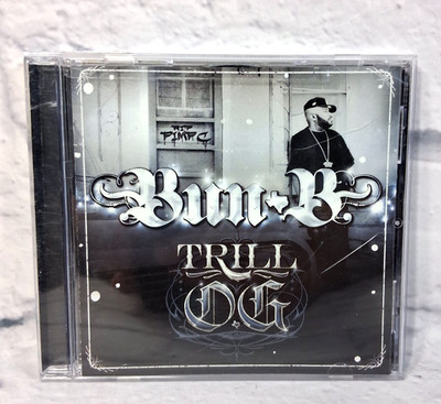 Bun B II Trill CD 2008 Rap-A-Lot Records ugk houston rap z-ro rick ross mya
