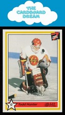 Todd Hunter 1990-91 7th Inning Sketch OHL #285 Owen Sound Platers Hockey Card