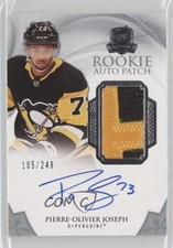 2020 Upper Deck The Cup Rookie /249 Pierre-Olivier Joseph #122 Patch Auto 0cq4