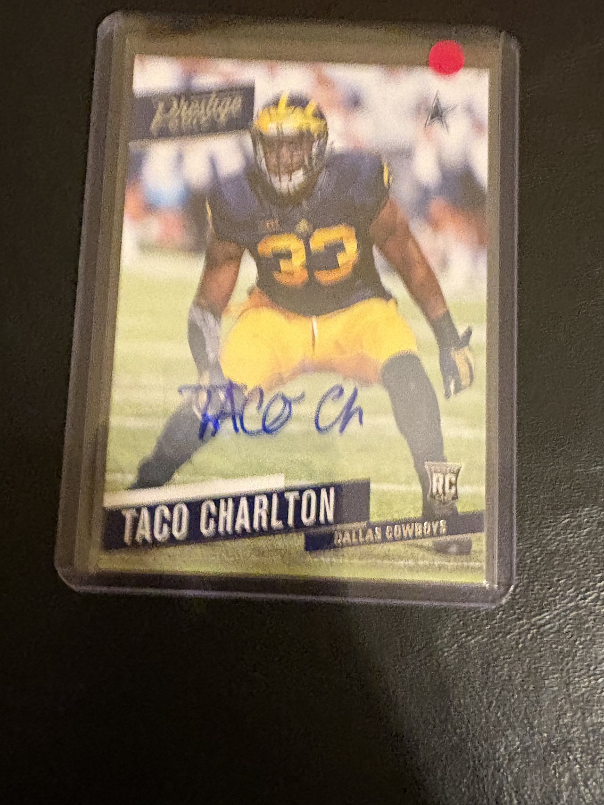 Taco Charlton Panini Prestige #264 Signature