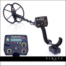 METAL DETECTOR APOLONIA GOLD NERO PIRATE CERCAMETALLI ORO 18KHZ
