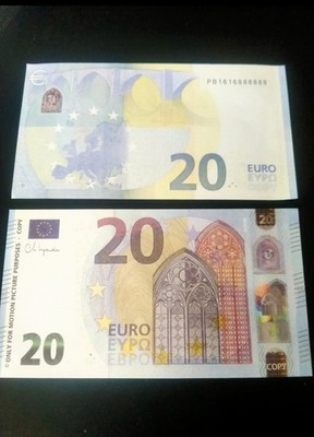 Billet Factice Euro Magie Screen Pour Scène Cinéma Ou Farce - Neuf, Tout âge, Origine Chine
