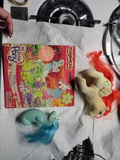 1986 Vintage Hasbro My Little Pony G1 Pretty N Pearly Baby Sea Pony Beachcomber