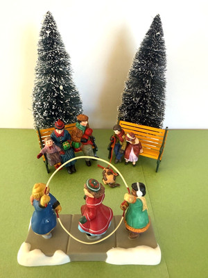 D56 CIC  Christmas at the Park  &  All in Together Girls  + more