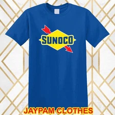 Sunoco Oil Racing Car Team Men's Blue Size S - 5XL