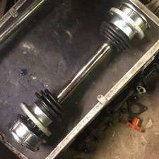 Arbre de transmission de voiture de course avec CV - Longueur 39 cm - Origines inconnues - Course/Climade en colline