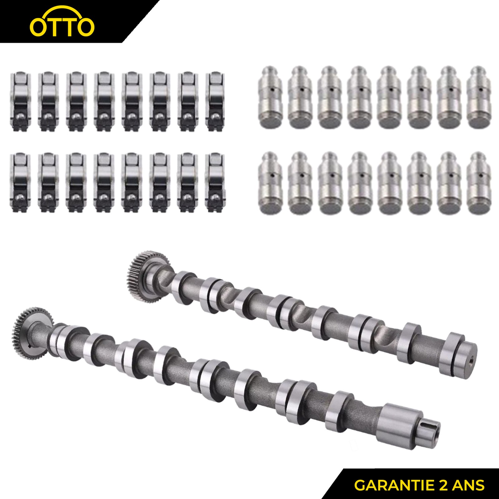 Kit arbres à cames de distribution VW Sharan 2.0 TDI 03L109021E pour culasse moteur