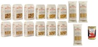 Rummo Pasta Testpaket, 15X500G, Farfalle, Fusilli, Mafaldine +Polpa