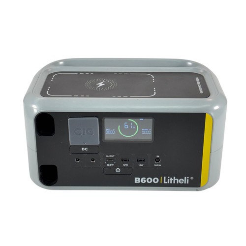 Litheli PowerHUB B600 600-Wat 21.6-Volt USB-C Portable Power Generator