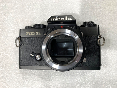 Minolta XD11 35mm Black SLR Film Camera Body Only- Tested/working
