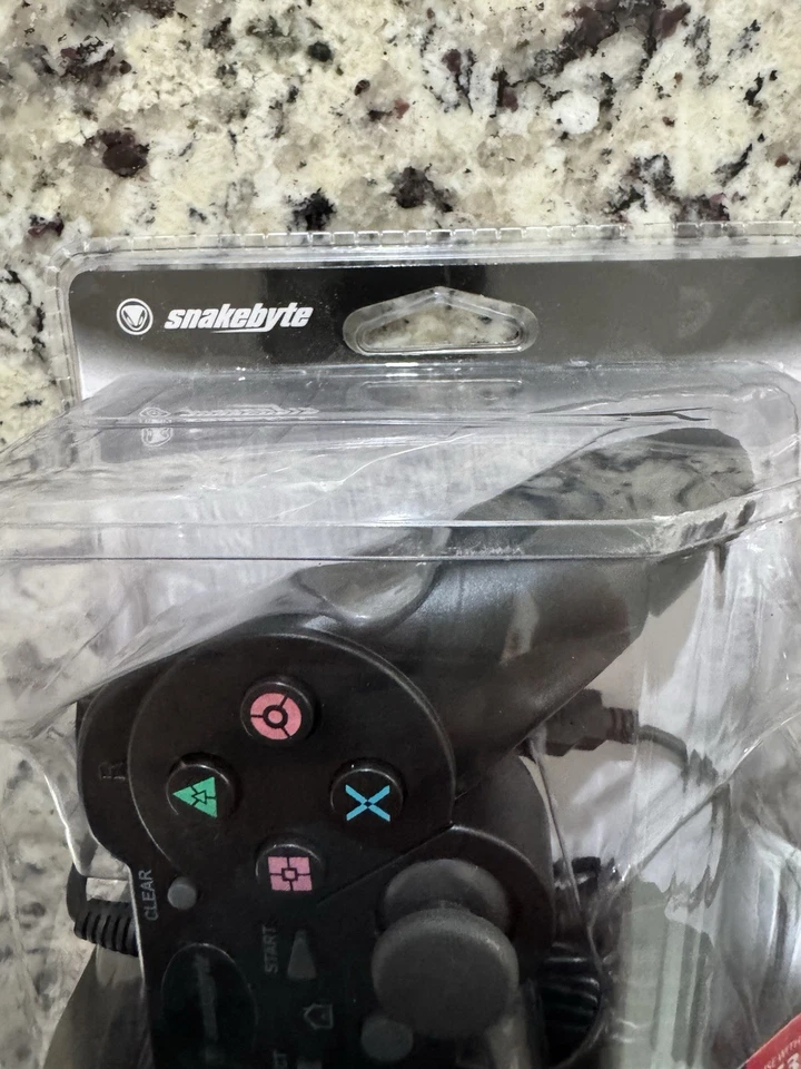 Snakebyte Wired Controller PlayStation 3 {PS3 SB00566} Black New Open Box  - Image 3 of 4