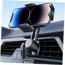 Phone Holders for Your Car: Never Blocking Air Vent Cell Phones Mount Black