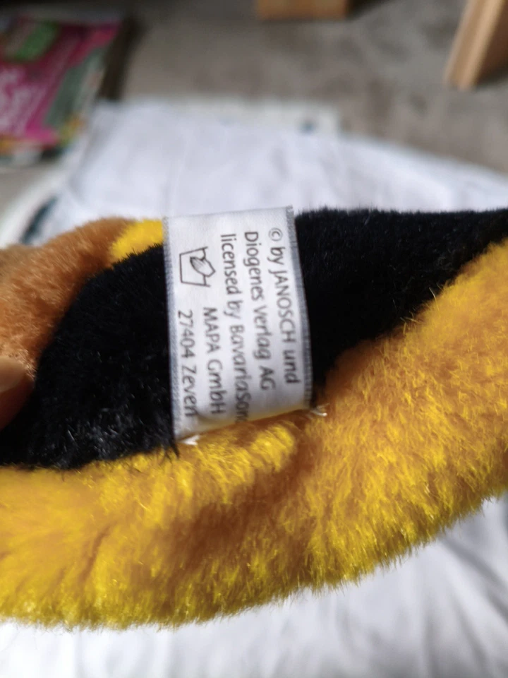 NUK Wärmeflasche Janosch Tigerente Stofftier Plüsch Ohne Wärmeflasche Guter Zust - Bild 3 von 4