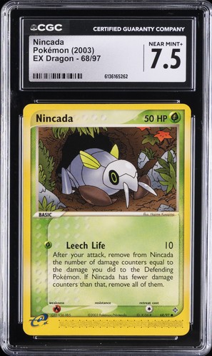 Nincada graded CGC 7.5 for sale on eBay