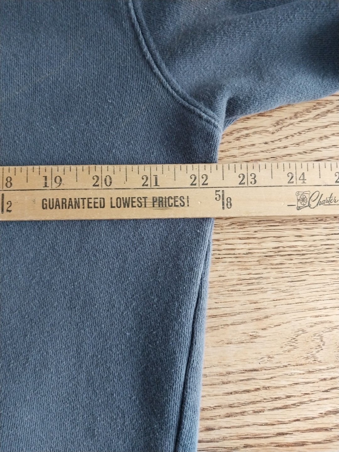 Vtg Stussy Gray Hoodie Stitched Felted Logo Mens Sz L thumbnail 6