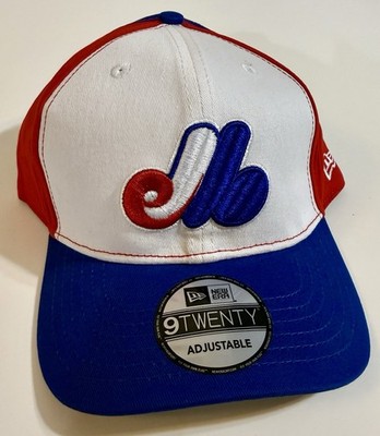 Montreal Expos New Era 9TWENTY MLB Adjustable Hat Pinwheel Design