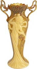 Design Toscano Salon Michele Art Nouveau Vase
