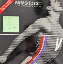 Vangelis To The Unknown Man Vol. I Vinyl Record EX/VG+ LP 1002 1982