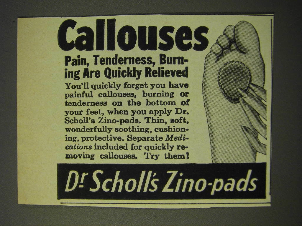 Dr scholl's zino pads clearance