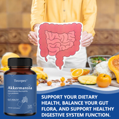 Capsule Per Benessere Intestino Akkermansia Capsule Probiotiche Di - Foto 5