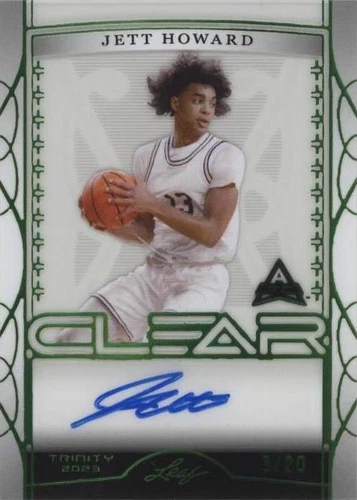 2022-23 Leaf Trinity - Jett Howard #CA-JH1