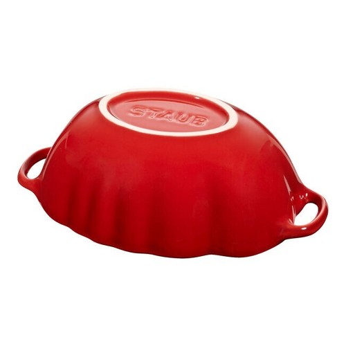 Staub Ceramic 16-oz Petite Tomato Cocotte - Cherry NIB - Picture 4 of 4