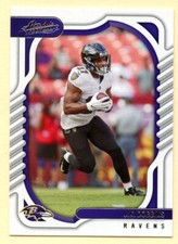 2022 Panini Absolute Football J.K. Dobbins card #19 Baltimore Ravens