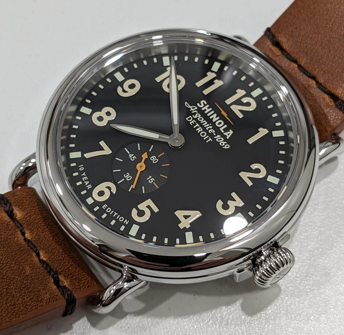 shinola runwell 41mm 10 Year Limited Edition Mens Watch eBay