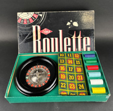 Vintage 1941 E.S. Lowe Casino Roulette Game #907 Complete Set