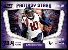 DeAndre Hopkins 2018 Score Fantasy Stars Football #13 Houston Texans