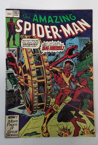 Amazing Spider-Man #183 Yaffa 1978 FN- Australian Combine Bag Board AH8