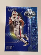 2016 Panini Prestige Draft Picks Ravens Kenneth Dixon Blue Rookie #5
