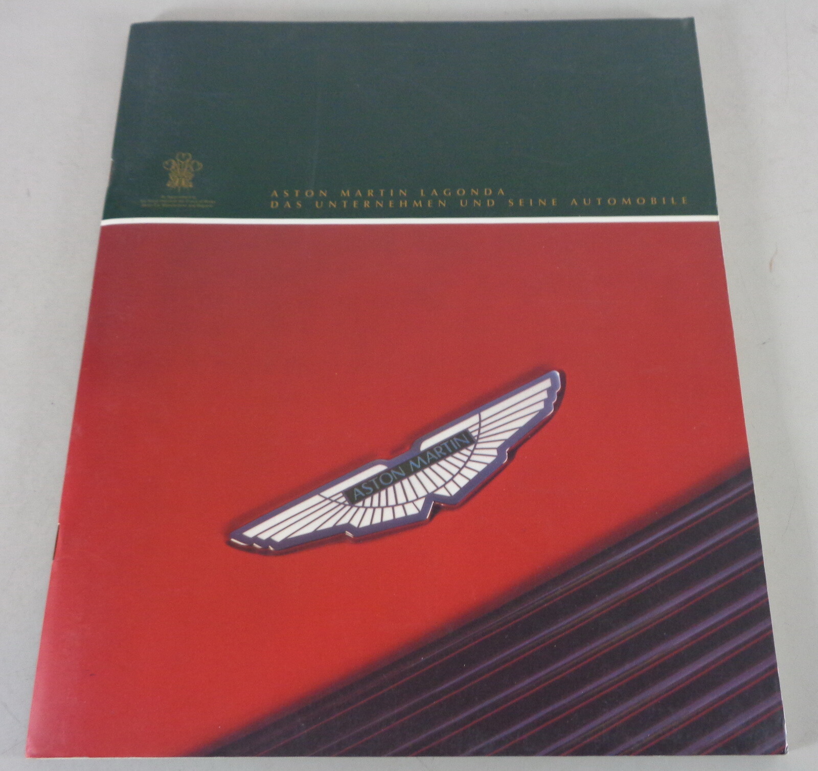 Brochure Aston Martin Company Profile + V8 Vantage + Volante + DB7