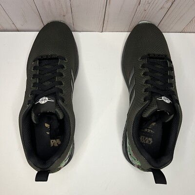 Mi Adidas ZX Flux Star Wars Yoda Print Dark Green Shoes