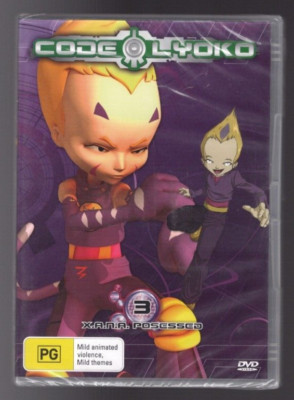 Code Lyoko - Xana Possessed - Vol 3 - DVD (Brand New Sealed)