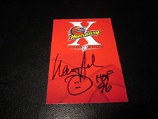 NANCY LIEBERMAN SIGNED AUTOGRAPHED PHOENIX MERCURY 2006 WNBA SCHEDULE HOF