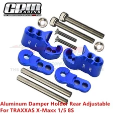 GPM Aluminum Damper Holder Rear Adjustable For TRAXXAS X-Maxx 1/5 8S US RC Parts