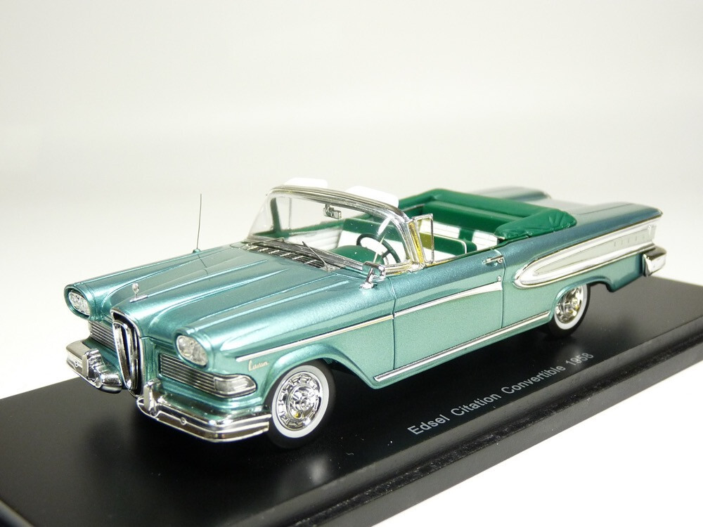 Spark S2961 1/43 1958 Edsel Citation Convertible Resin Model Car