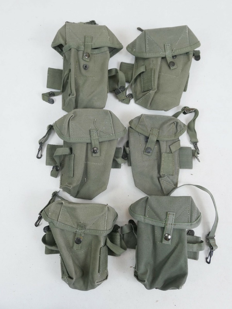 1x TYPE US Vietnam M-1956 Case small arms Ammunition pouch 