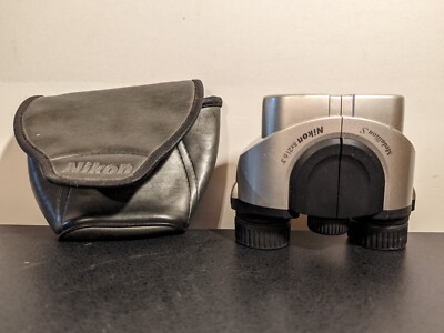 Nikon Medallion S Black & Silver Handheld 8x21 6.3 Degree Binocular For Nikon