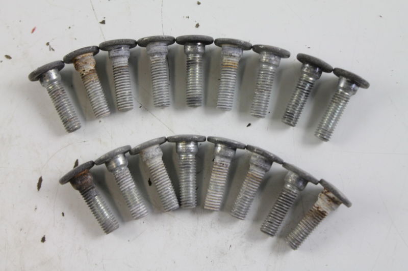 つぶページ 1985 Kawasaki ZX600A ZX6 Ninja 600R/85 Front Brake Rotor Bolt Set